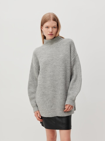 Pullover extra large 'Anna' di LeGer by Lena Gercke in grigio: frontale