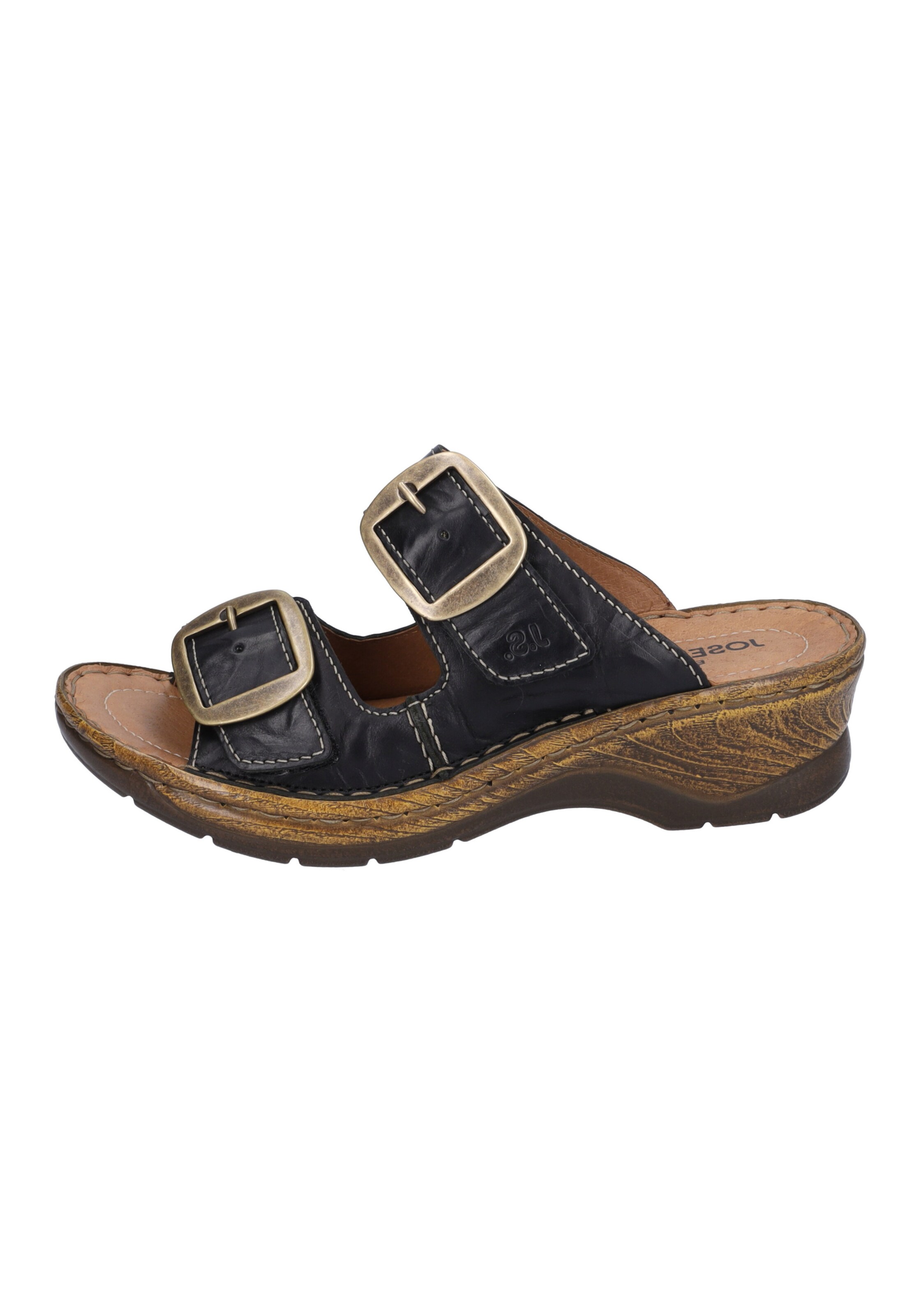JOSEF SEIBEL Mules 'Catalonia' in Blue: front