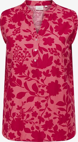 ONLY Carmakoma Blouse in Roze: voorkant