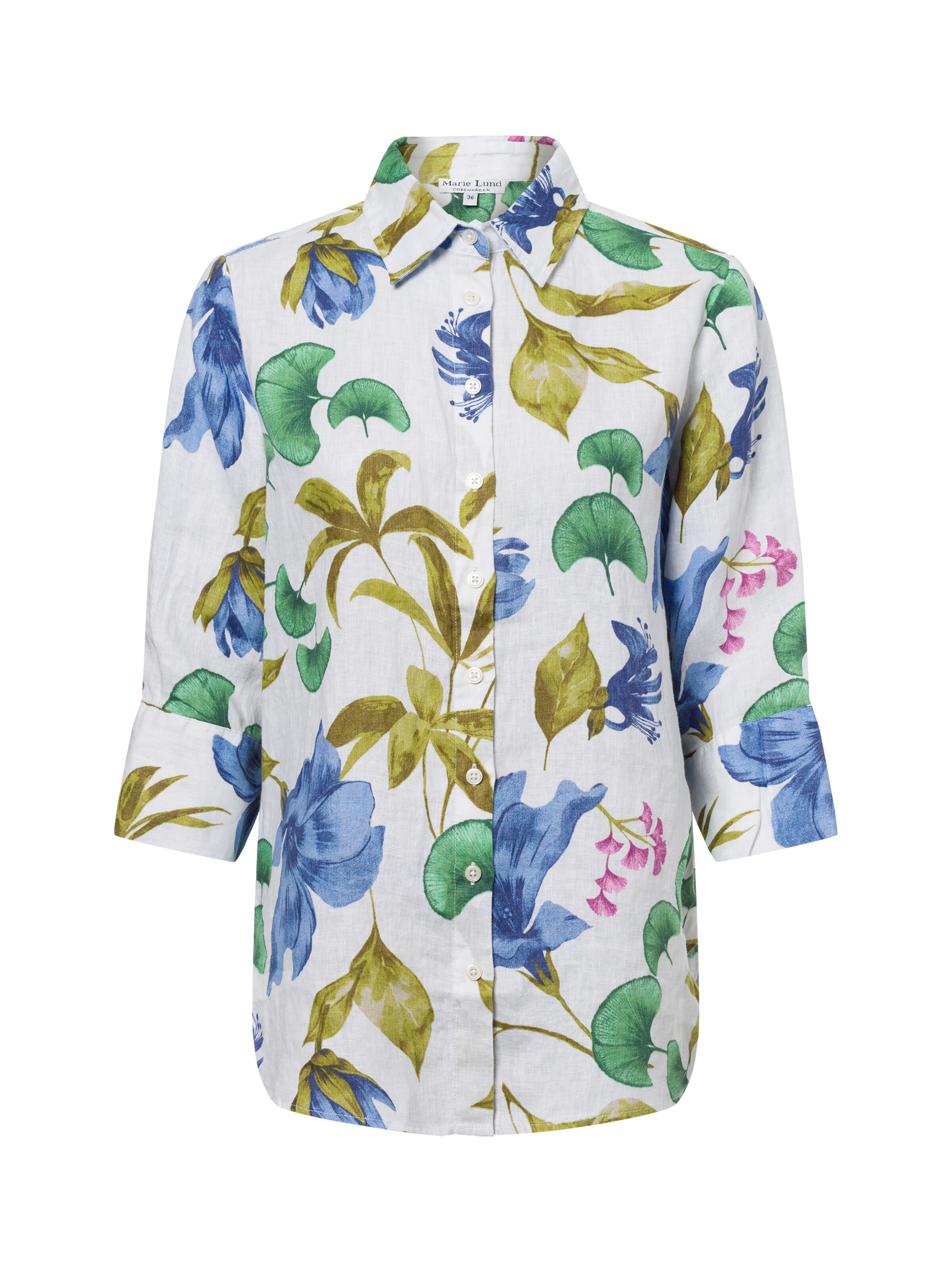 Marie Lund Blouse 'Rihab' in White: front