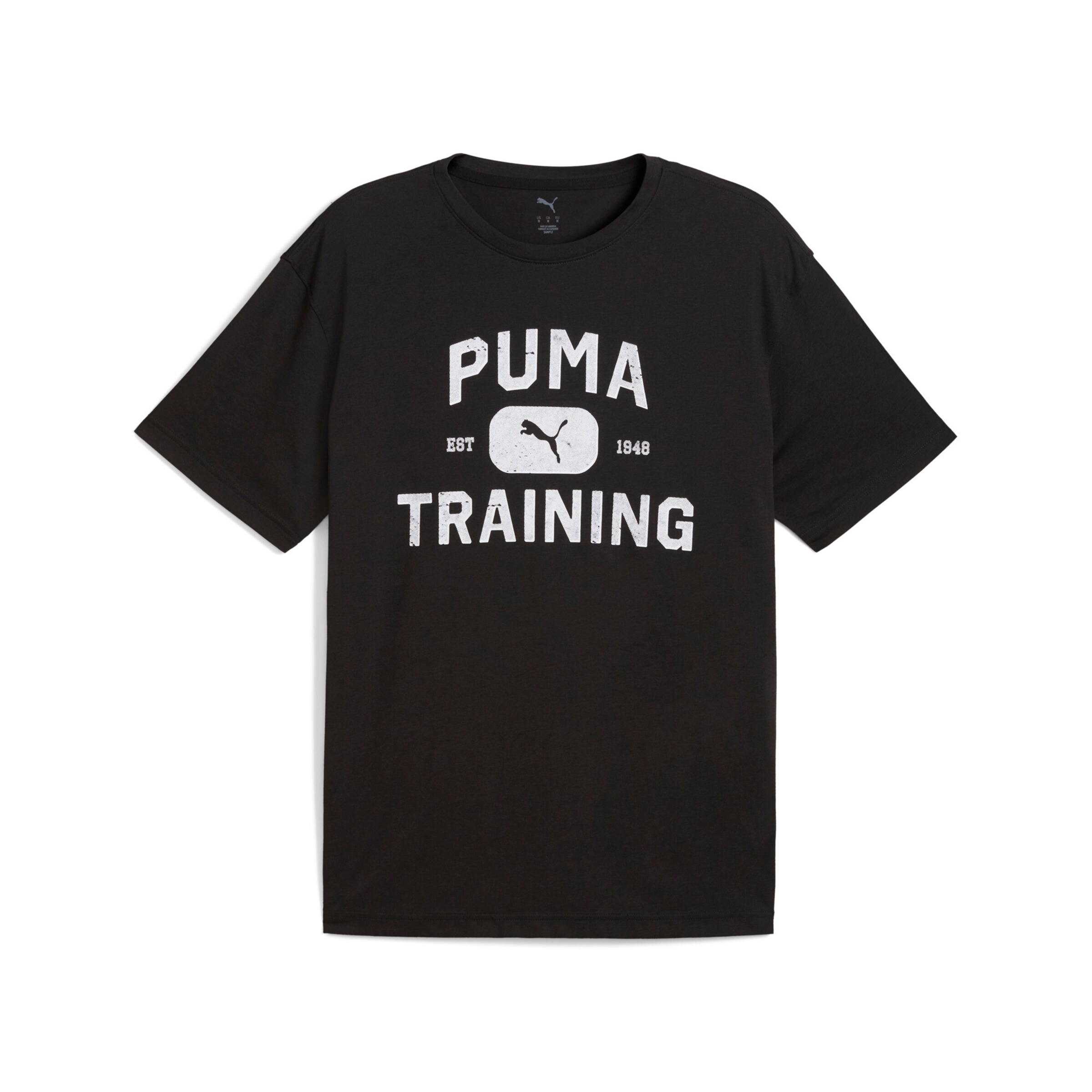 PUMA Performance Shirt in Black: front
