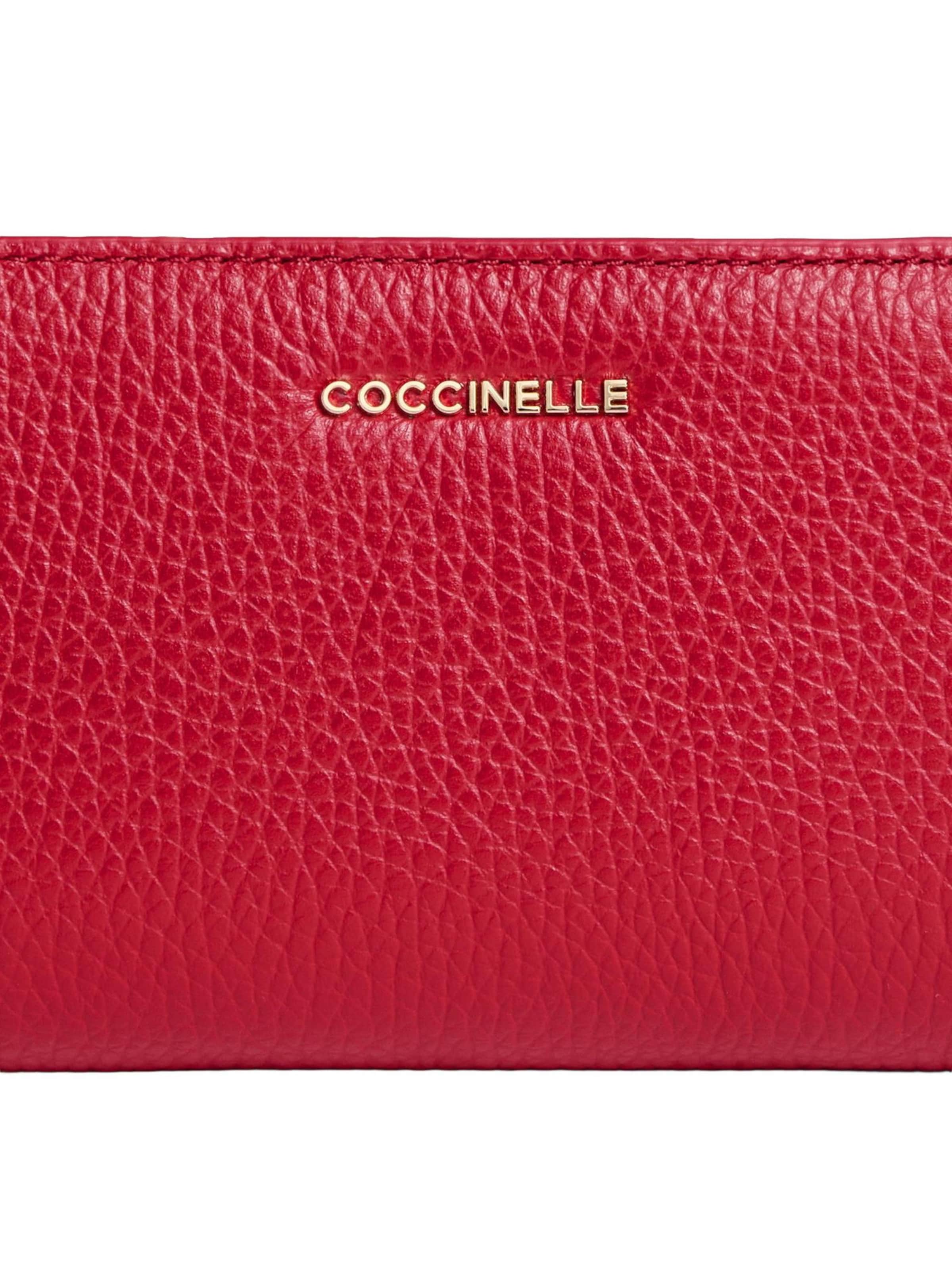 Coccinelle Wallet 'COCCINELLE METALLIC 26 4' in Red