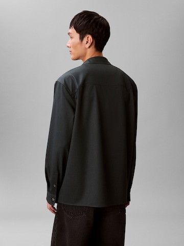 Calvin Klein Comfort fit Overhemd in Grijs