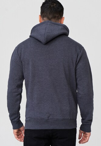 INDICODE JEANS Sweatshirt 'Meza' in Blauw