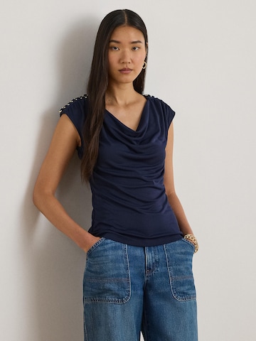 Lauren Ralph Lauren Top - kék: elől