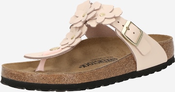 BIRKENSTOCKJapanke 'Gizeh Flower' - roza boja: prednji dio