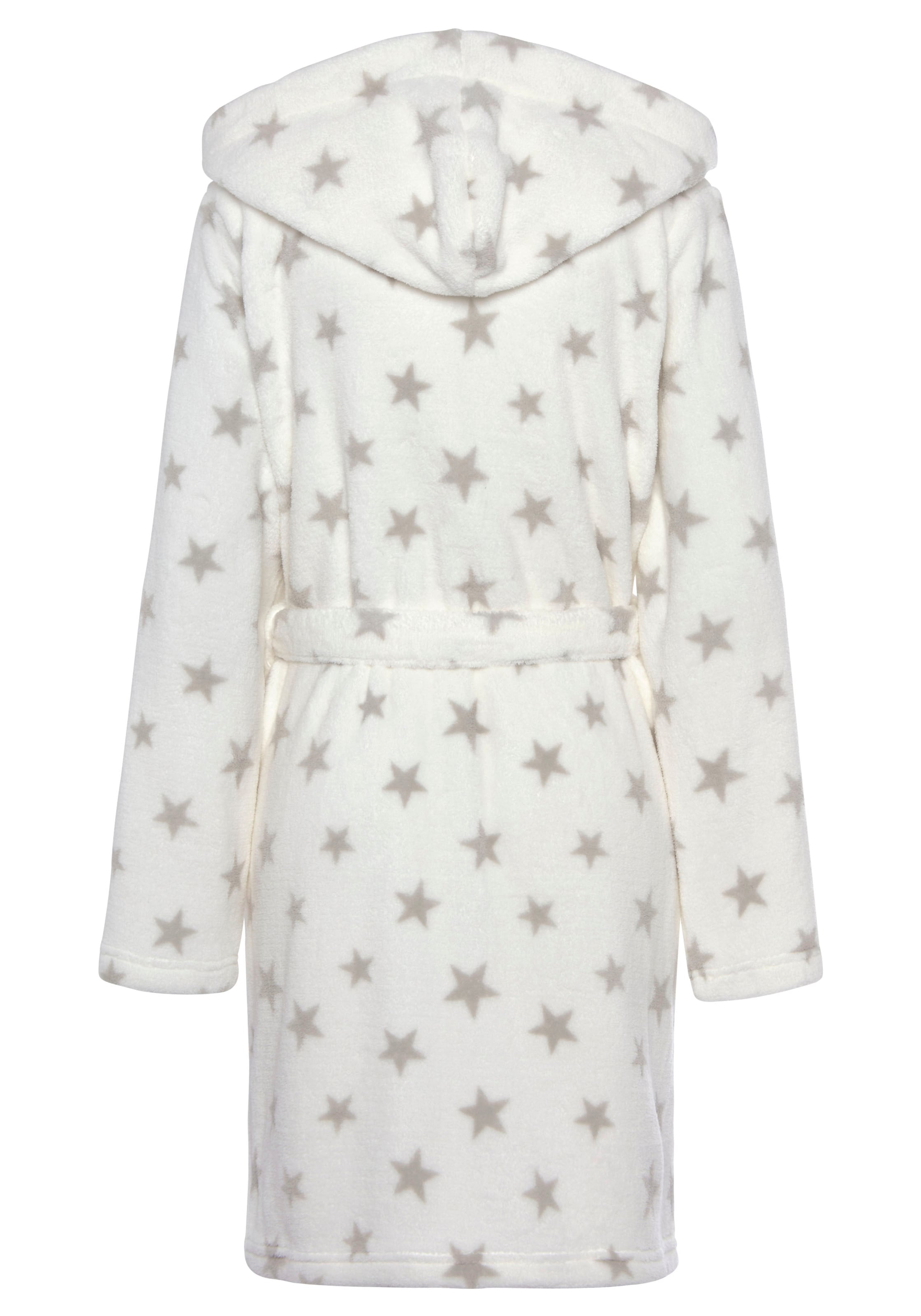 balts LASCANA Īss peldmētelis: no priekšpuses