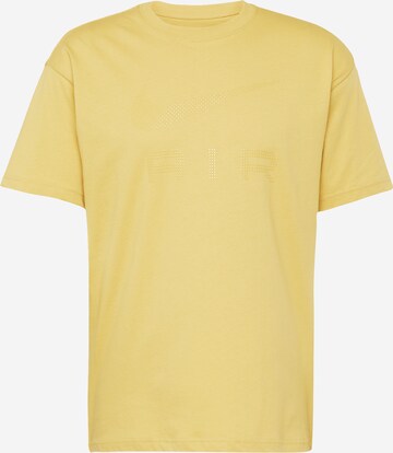 Nike Sportswear Shirt in Geel: voorkant