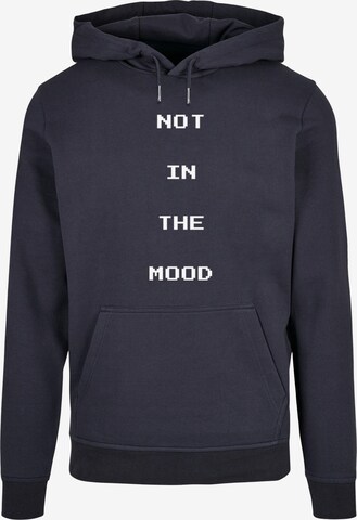 Merchcode Sweatshirt ' NITM' in Blauw: voorkant
