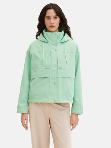 TOM TAILOR Between-season jacket in Green: front