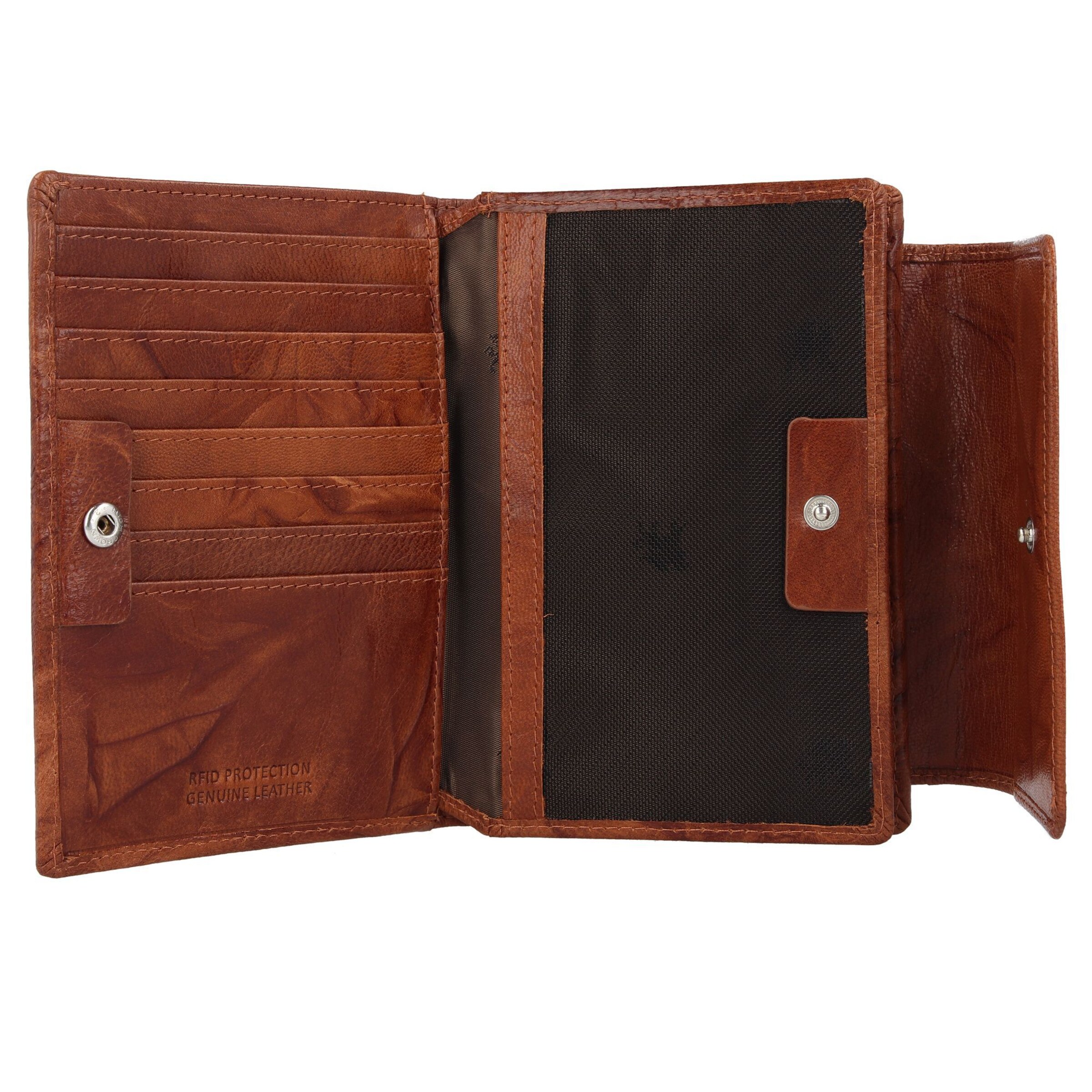 Porte-monnaies 'Donna Aurona' mano en marron