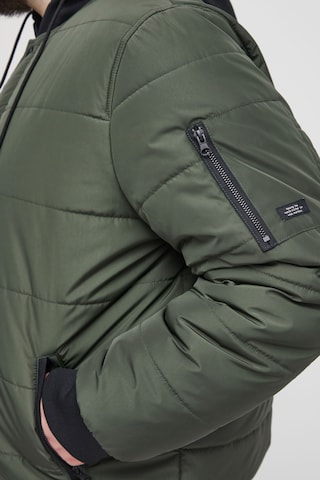 BLEND Winter Jacket in Green