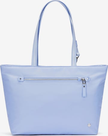 Pacsafe Shopper in Blauw: voorkant