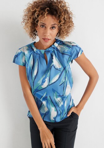 HECHTER PARIS Bluse in Blau: predná strana