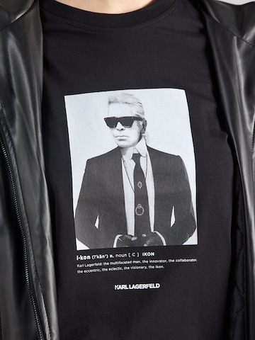 Karl Lagerfeld T-Shirt in Schwarz