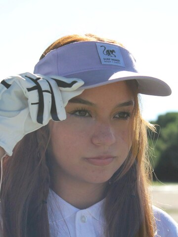 Surf Monkey - Visera en lila: frente