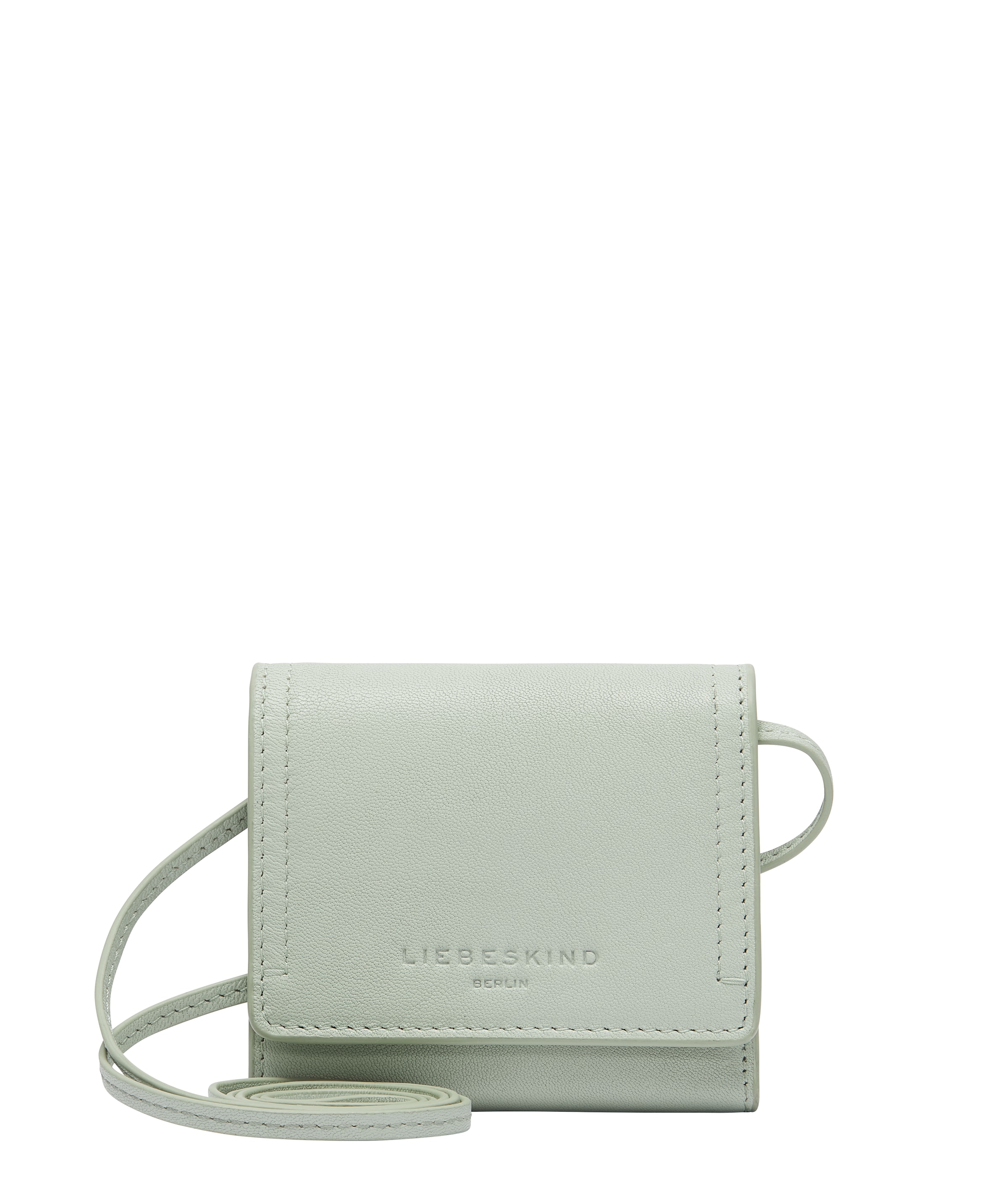 Porte-monnaies Liebeskind Berlin en vert : devant