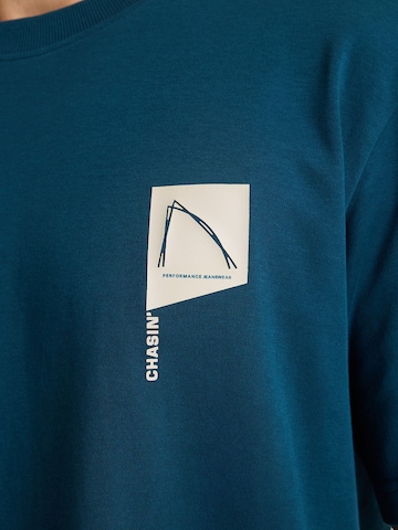 T-Shirt CHASIN' en bleu