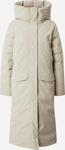 Manteau fonctionnel 'Asha' elvine en beige : devant