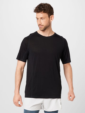 Smartwool Performance Shirt in Black: front