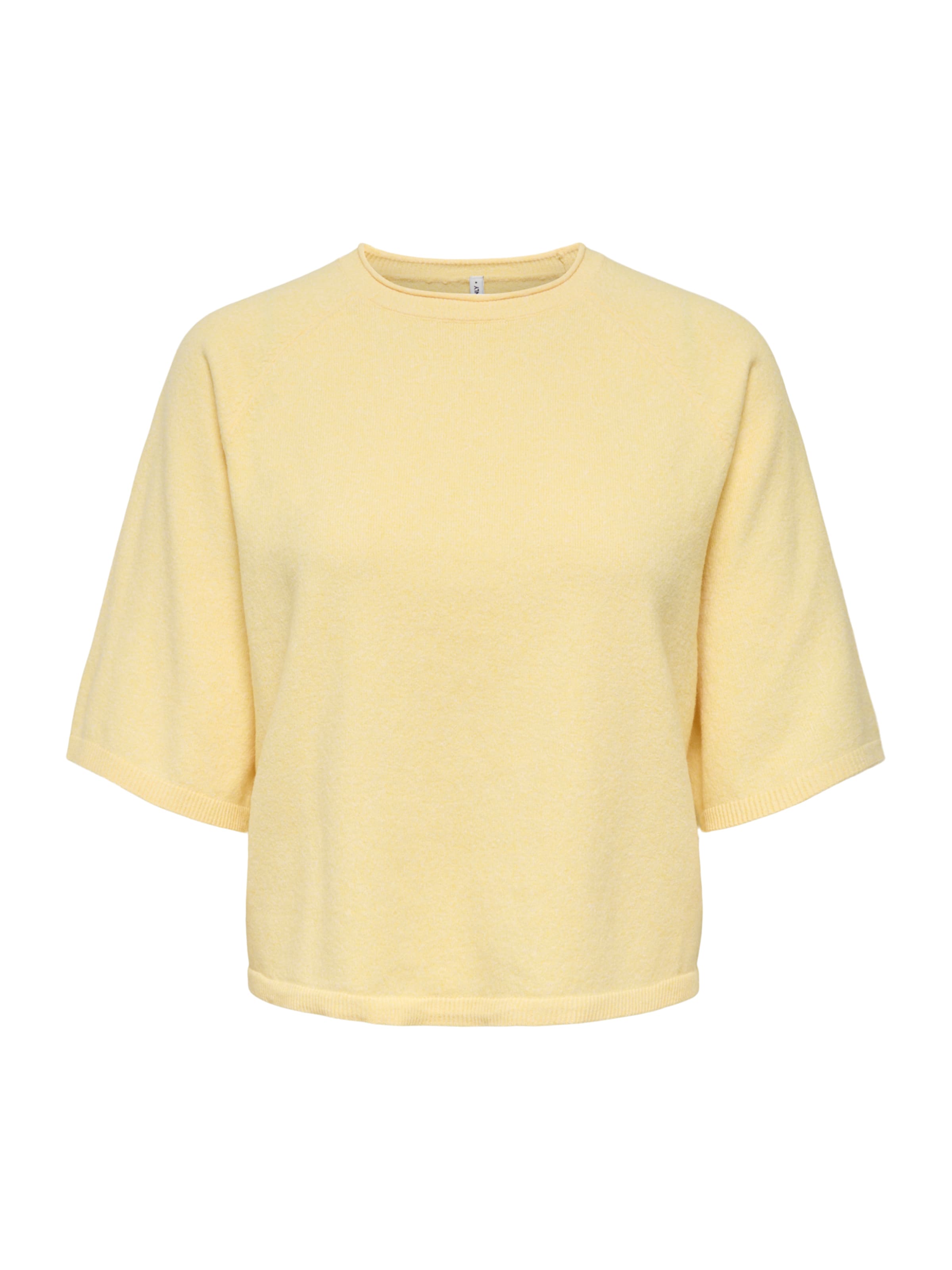 ONLY Sweater 'ONLLOYAL' in Light yellow, Item view