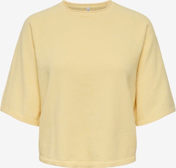 ONLY Sweater 'ONLLOYAL' in Yellow: front
