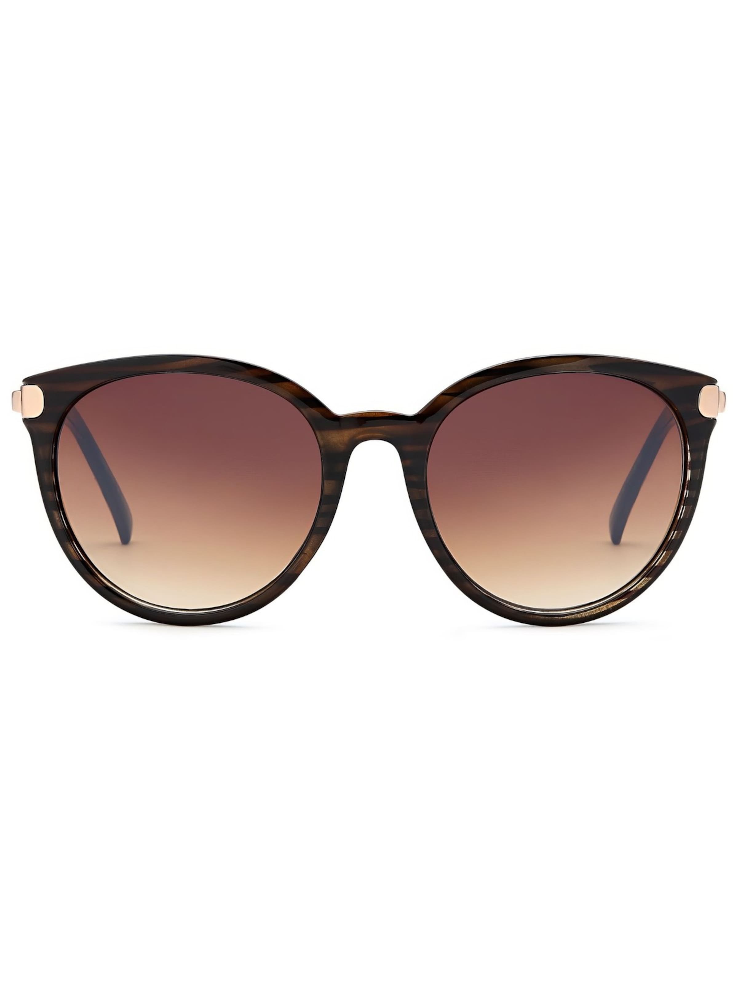 styleBREAKER Sonnenbrille 'Cat-Eye Sonnenbrille'‌‌‌ in Braun
