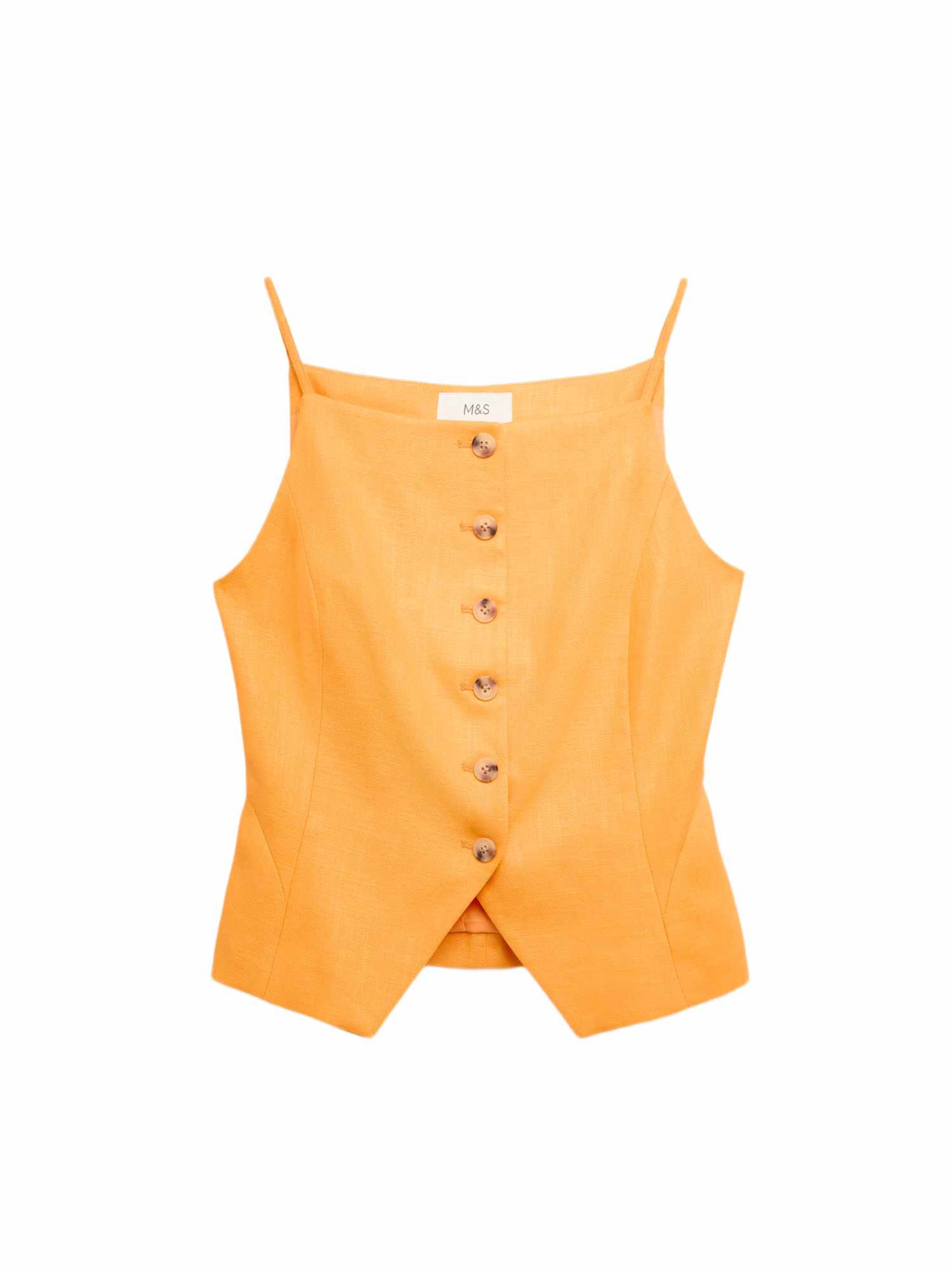 Marks & Spencer Vest in Orange: front