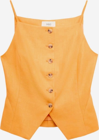 Gilet di Marks & Spencer in arancione: frontale