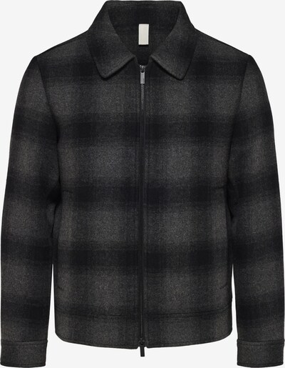 SELECTED HOMME Between-Season Jacket 'Filip' in mottled grey / Black, Item view