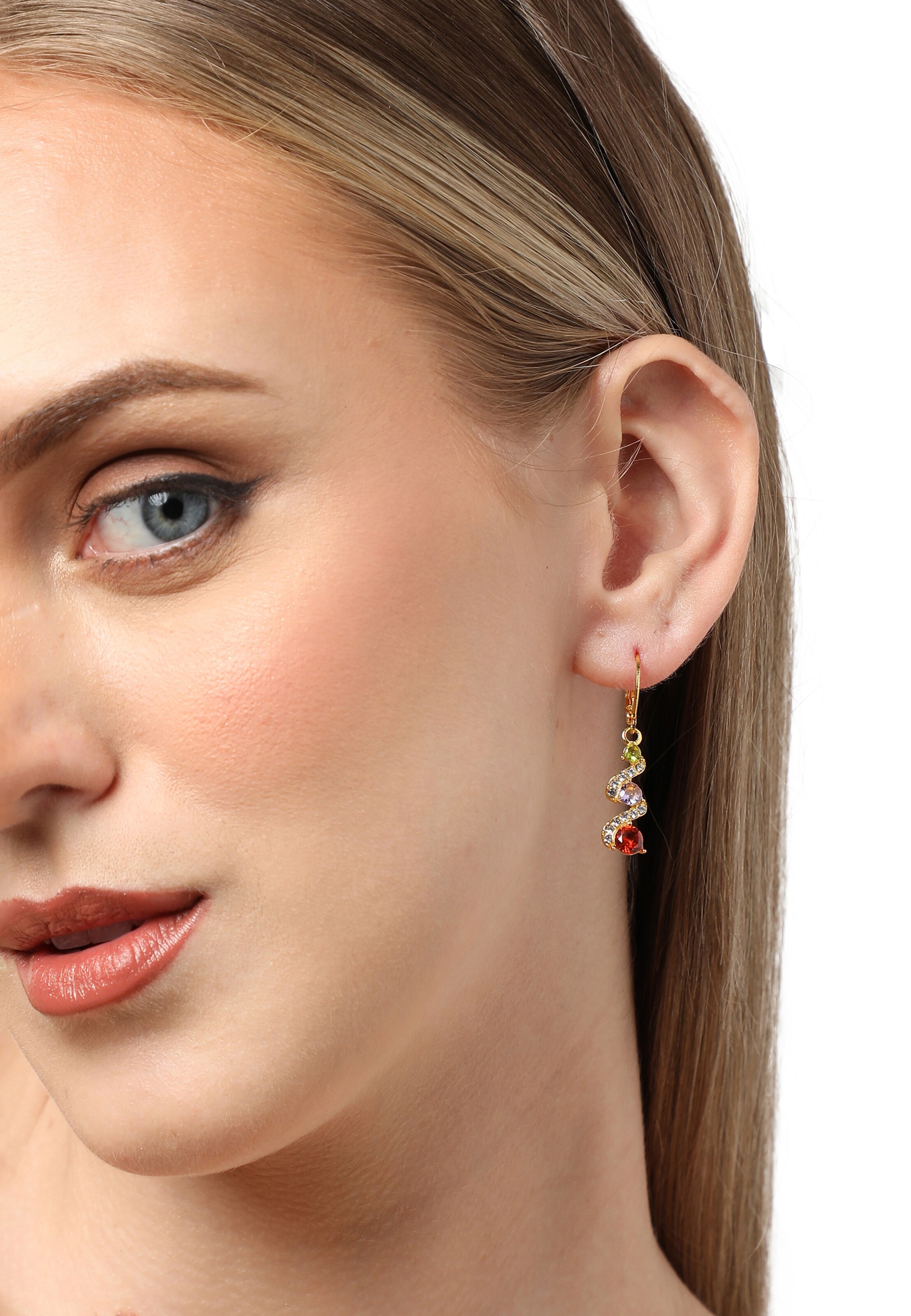 SOHI Earrings 'Aimie' in Gold