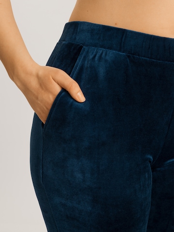 Hanro Regular Workout Pants ' Favourites ' in Blue