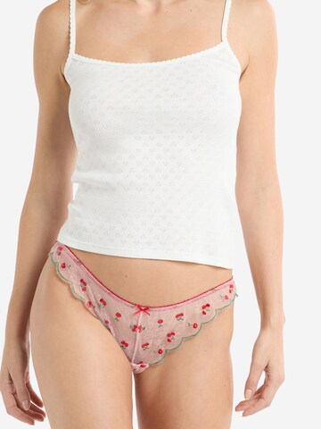 ETAM String 'Cherry Fun' in Pink: Vorderseite