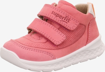 SUPERFIT First-Step Shoes 'BREEZE' in Pink: front