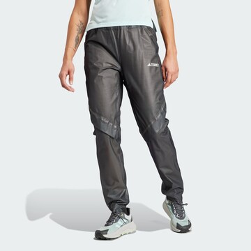 Regular Pantalon de sport 'Xperior Light 2.5-Layer Rain' ADIDAS TERREX en noir