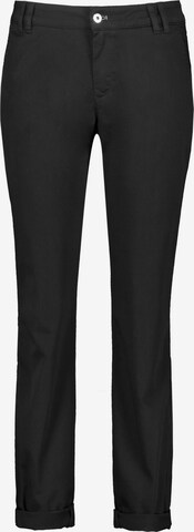TAIFUNChino hlače - crna boja: prednji dio