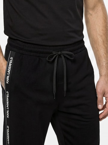 Loosefit Pantaloni di Karl Lagerfeld in nero