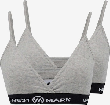 Reggiseno di WESTMARK LONDON in grigio: frontale