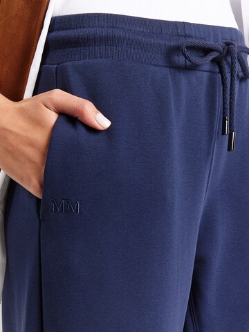 MM by Max Mara Широки крачоли Панталон 'LOVATTA' в синьо