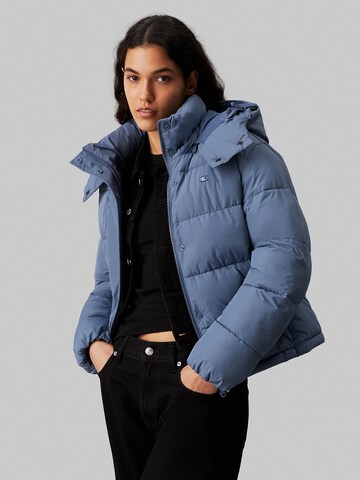 Calvin Klein Jeans Between-season jacket in Blue: front