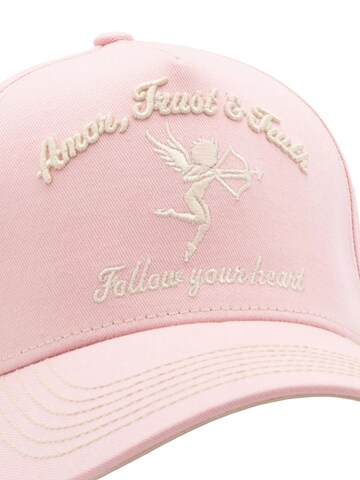 Amor, Trust & Truth Cap 'Follow Your Heart' in Pink