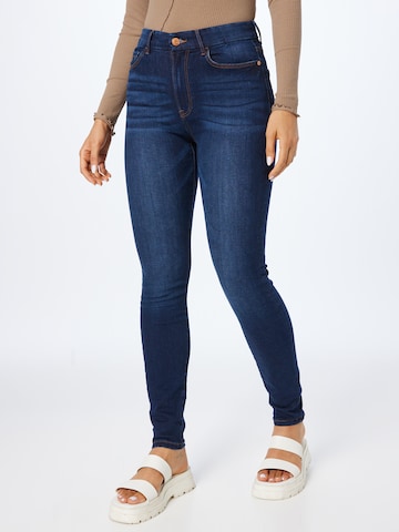 Lindex Skinny Jeans 'Clara' in Blauw: voorkant