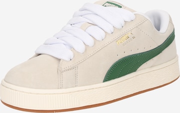 PUMA Ниски маратонки 'Suede XL' в бяло: отпред