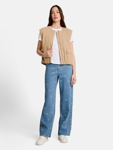 Gilet TOM TAILOR DENIM en beige