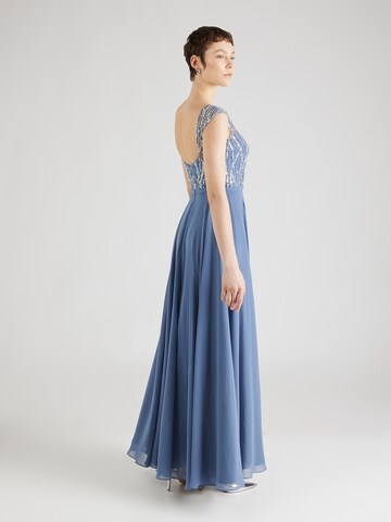 LUXUAR Abendkleid in Blau