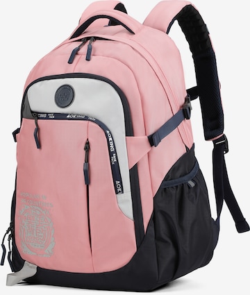 Aoking Backpack in Pink: front