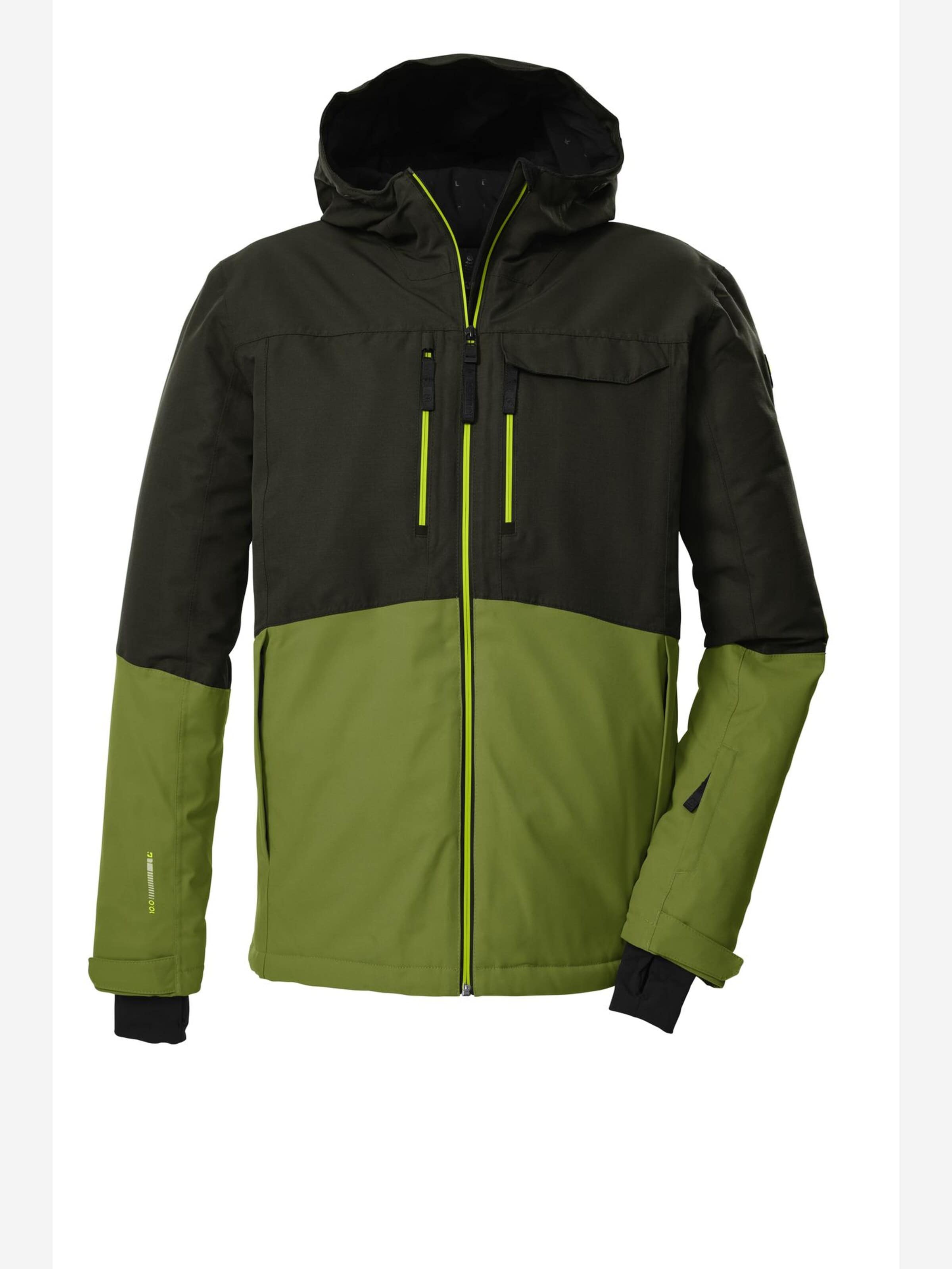 KILLTEC Winter jacket 'KSW 53' in Green: front