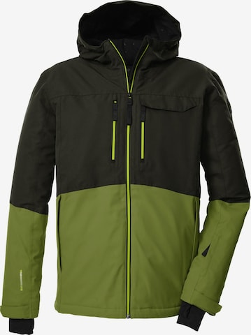 KILLTEC Winter jacket 'KSW 53' in Green: front