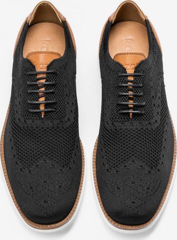 Kazar Lace-Up Shoes in Black