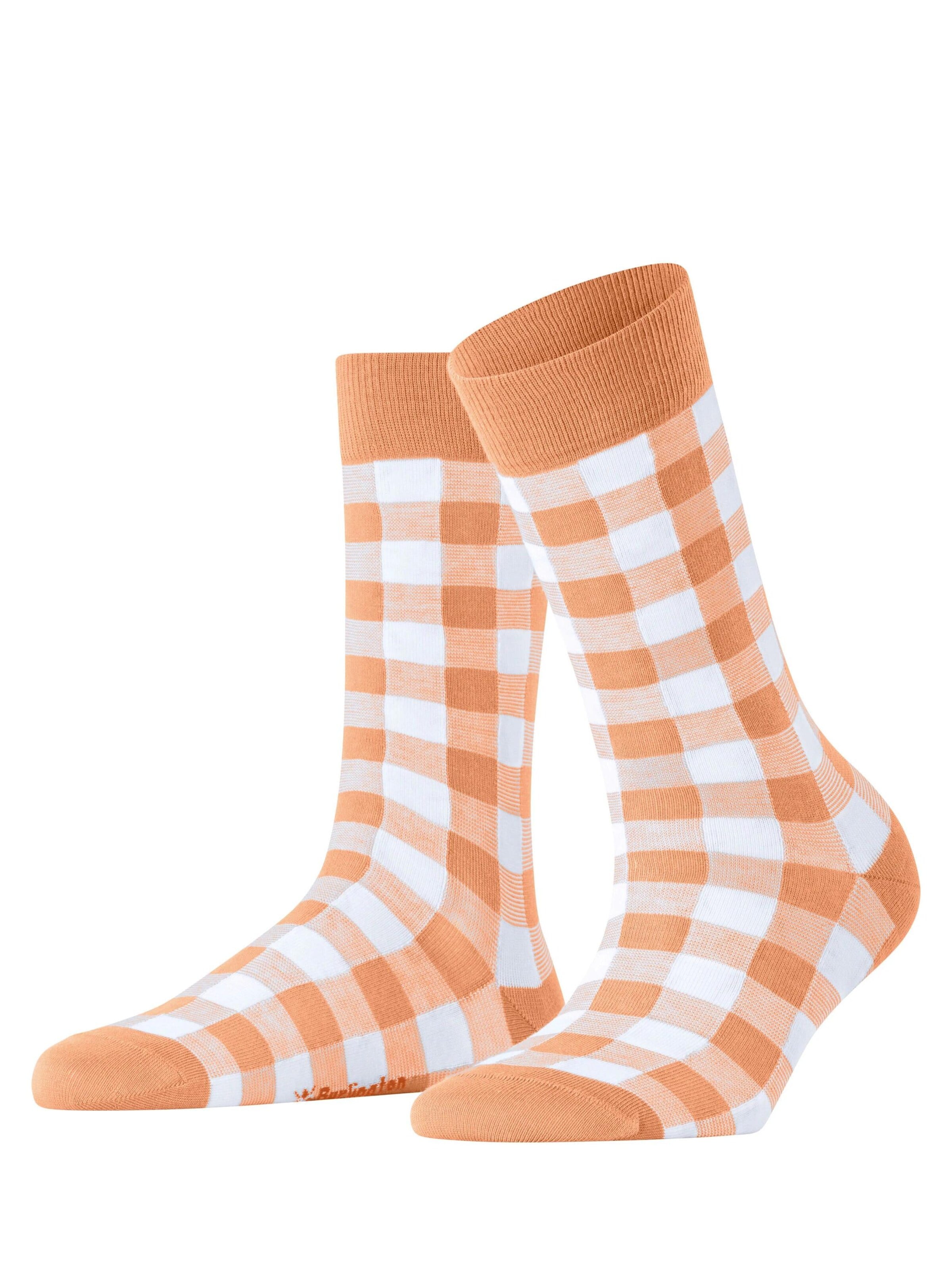BURLINGTON Socken 'Vichy'‌‌‌‌‌‌‌ in Orange: Vorderseite